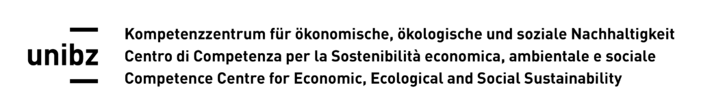 Unibz Competence Centre for Economic, Ecological and Social Susatinability Logo